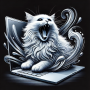 dall_e_2024-10-30_21.16.52_-_a_highly_creative_logo_for_dokupendium_that_combines_a_realistic_fluffy_white_yawning_cat_with_an_open_laptop_in_a_dynamic_artistic_style._the_des.png
